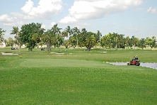 A photo of a golf course near Neapolitan Cove RV Resort in Naples, FL